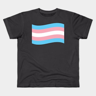 Transgender pride flag Kids T-Shirt